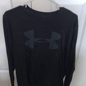 Under Armour Black Mens L Long Sleeve